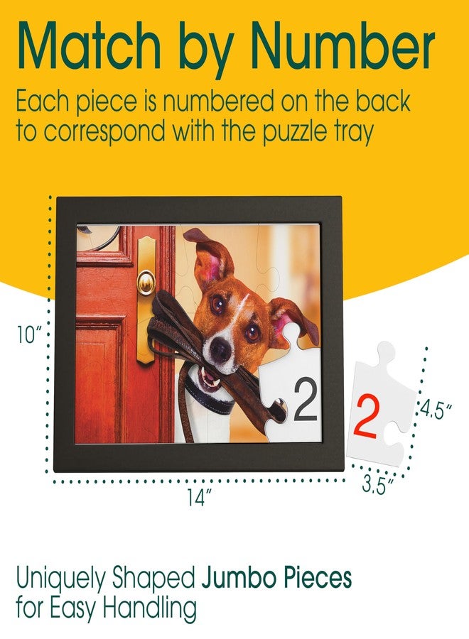 Keeping Busy Numbered 3 Pack Large Piece Puzzles for Seniors | Dementia Activities for Seniors Game Dementia Products for Elderly Alzheimers Activities (Numbered Puzzle) - Image 5